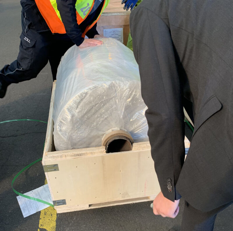 Representation during customs inspection in Hamburg